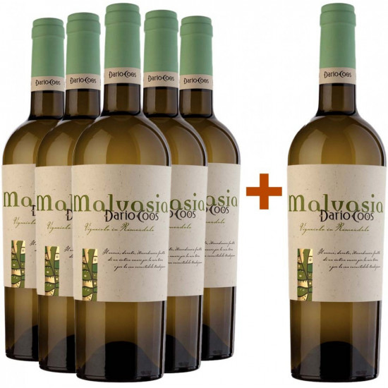 5+1 Paket Malvasia Friuli Venezia Giulia DOC - Dario Coos
