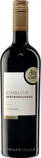 2023 Einblick Spätburgunder Qualitätswein trocken - Alde Gott Winzer Schwarzwald