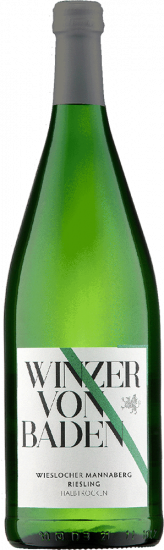 Riesling Wieslocher Mannaberg halbtrocken 1,0 L - Winzer von Baden