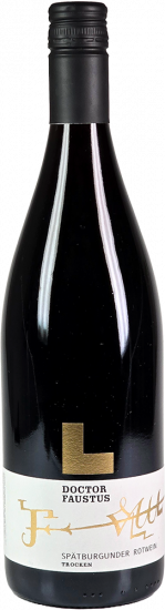 Spätburgunder Rotwein DOCTOR FAUSTUS trocken Bio - Weingut Peter Landmann