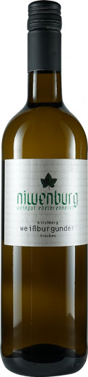 2020 Weißburgunder trocken - Weingut Niwenburg