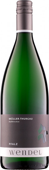 2022 Müller Thurgau halbtrocken 1,0 L - Weingut Wendel-Matheis