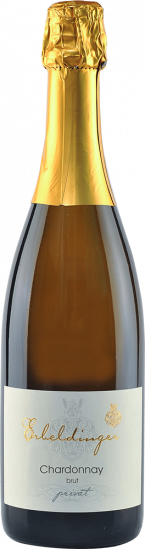 Chardonnay privat Sekt brut Bio - Weingut Familie Erbeldinger