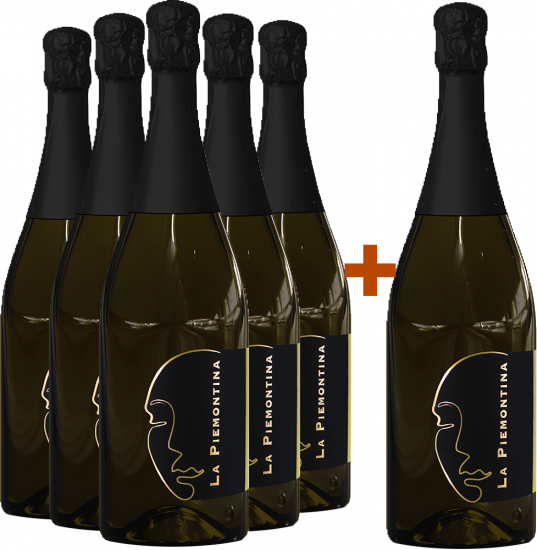 5+1 Paket Spumante Metodo Classico - La Piemontina