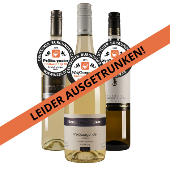 Preis-Leistungs-Sieger-Paket Weißburgunder / Frisch-fruchtiger Wein