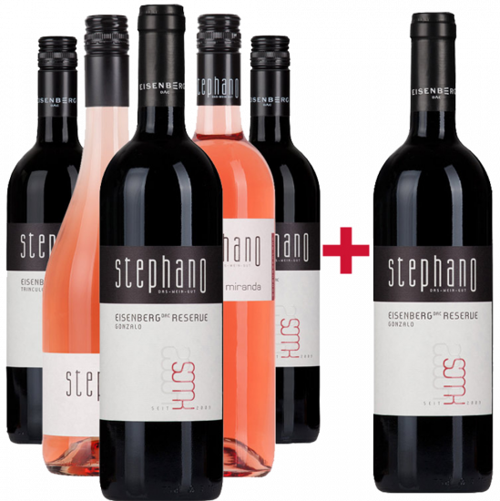 5+1 Blaufränkisch Entdecker-Paket - Weingut StephanO