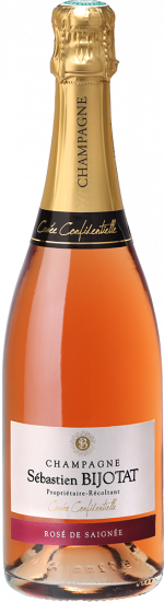 Cuvée Rosé de saignée Champagne AOP brut - Champagne Sébastien Bijotat