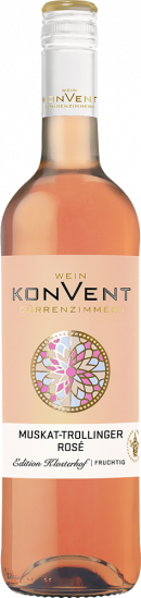 2024 Muskattrollinger Weißherbst Klosterhof Muskat-Trollinger Rosé lieblich - Weinkonvent Dürrenzimmern eG