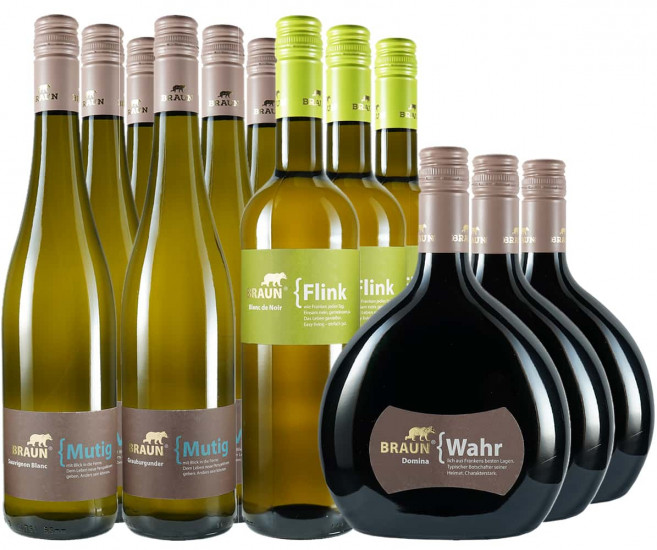 Großes Entdecker-Paket - Familienweingut Braun