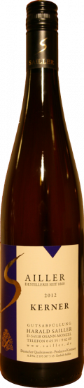 2012 Kerner Edelsüss - Weingut Destillerie Harald Sailler