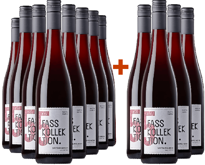 8+4 Paket Kaiserstuhl Spätburgunder trocken - Weingut Fasskollektion