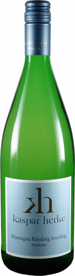 2024 Winkeler Riesling fruchtig süß 1,0 L - Weingut Kaspar Herke