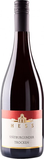 2021 Spätburgunder trocken Bio - Weingut Hess