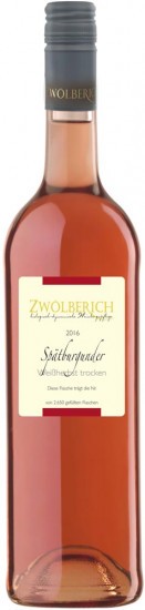 2016 Spätburgunder Weißherbst trocken Bio - Weingut Im Zwölberich