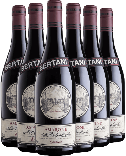 6er Paket Bertani Amarone della Valpolicella Classico DOCG - WirWinzer Select Teck