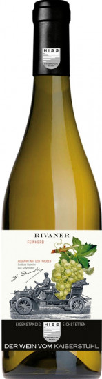 2023 Rivaner Eigenständig feinherb - Weingut Hiss