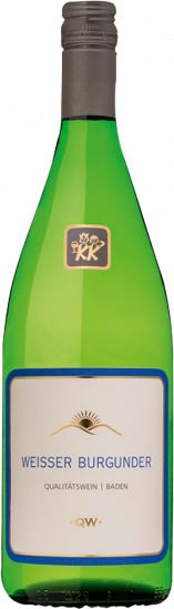 2024 Weißer Burgunder Dt. QW *QW* lieblich 1,0 L - Winzergenossenschaft Königschaffhausen-Kiechlinsbergen