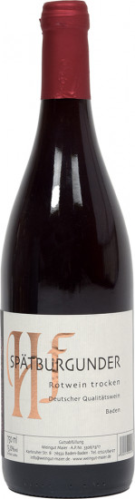 2014 Spätburgunder 