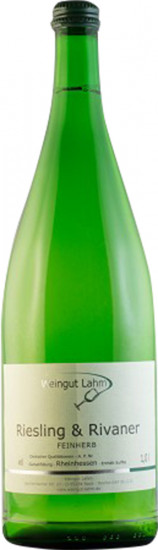 2021 Riesling Qualitätswein feinherb 1,0 L - Weingut Steffen Lahm