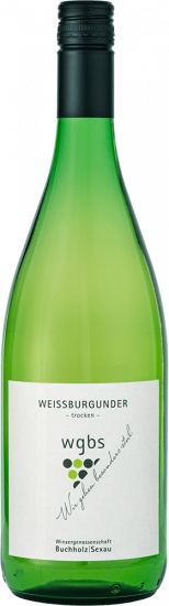 2023 Weißer Burgunder trocken 1,0 L - Winzergenossenschaft Buchholz/Sexau