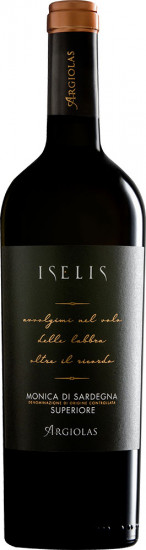 2021 Iselis Rosso Superiore Monica di Sardegna DOC trocken - Argiolas