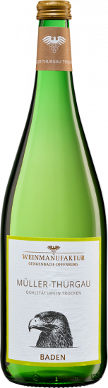 2025 Müller-Thurgau trocken 1,0 L - Weinmanufaktur Gengenbach