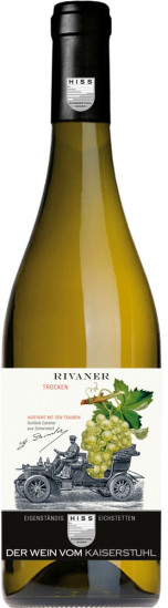 2025 Rivaner Eigenständig trocken - Weingut Hiss