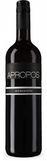 2018 Apropos Cuvée Rot trocken - Weingut Weinwerk