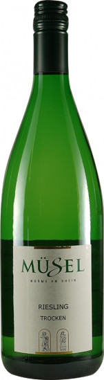 2025 Riesling trocken 1,0 L - Weingut Müsel