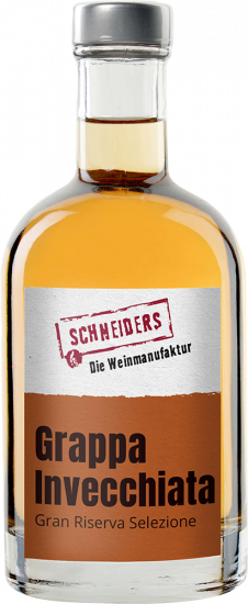 Grappa Invecchiata Gran riserva Selezione 0,33 L - Weinmanufaktur Schneiders