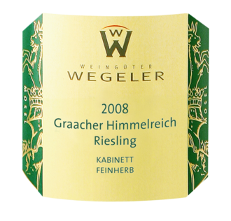 2009 Graacher Himmelreich Riesling Kabinett Feinherb - Weingut Wegeler