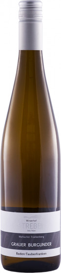 2023 Marbacher Frankenberg Grauer Burgunder trocken - Winzerhof Strebel
