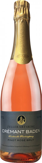 Zeller Abtsberg Crémant Baden Pinot Noir Rosé brut - Weinmanufaktur Gengenbach