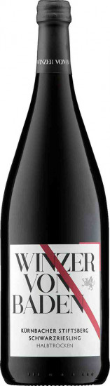 Schwarzriesling Kürnbacher Stiftsberg halbtrocken 1,0 L - Winzer von Baden