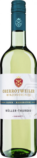 2023 Oberrotweiler Müller-Thurgau Kabinett lieblich - Oberrotweiler Winzerverein