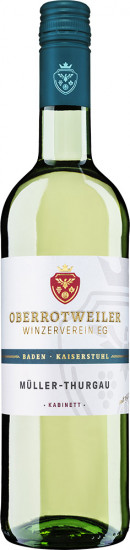 2024 Müller-Thurgau, Kabinett, 0,75 L, Region Kaiserstuhl, Baden lieblich - Oberrotweiler Winzerverein