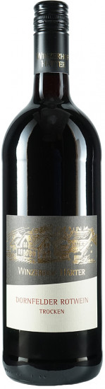 2023 Dornfelder Rotwein trocken 1,0 L - Winzerhof Härter