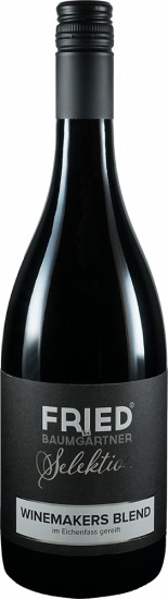 Winemakers Blend, Rotweincuvée Selektion feinherb - Weingut Fried Baumgärtner