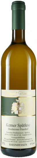 2020 Kerner Spätlese lieblich - Weingut am Honigberg