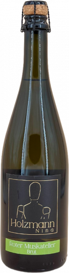2021 Sekt Roter Muskateller brut Bio - Weingut Holzmann