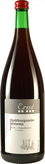 2022 Spätburgunder Baden, Markgräflerland trocken 1,0 L - Weingut Ernst