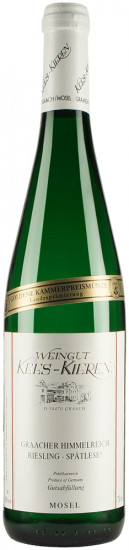 2024 Graacher Himmelreich Riesling Spätlese* süß - Weingut Kees-Kieren