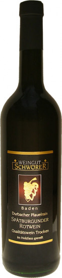 2020 Plauelrain Spätburgunder Qualitätswein trocken - Weingut Schwörer