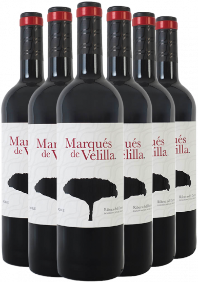 Pack descuento Marqués de Velilla Roble Ribera del Duero DO - Bodega Marqués de Velilla