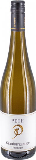 2023 Grauburgunder halbtrocken - Weingut Wolfgang & René Peth