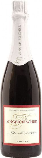Sankt Laurent Rotsekt trocken - Weingut Singer-Fischer