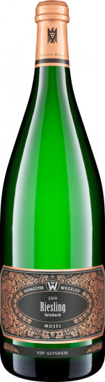 2014 Wegeler Riesling Qualitätswein feinherb VDP.GW 1 L - Weingut Wegeler