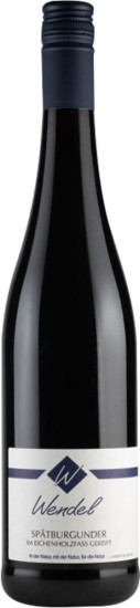 2024 Spätburgunder -im Eichenfass gereift- trocken Bio - Weingut Klaus und Judith Wendel