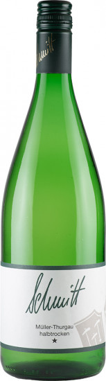 2023 Müller-Thurgau halbtrocken 1,0 L - Weingut Holger Schmitt