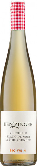 2023 Spätburgunder Blanc de noir trocken Bio - Weingut Benzinger